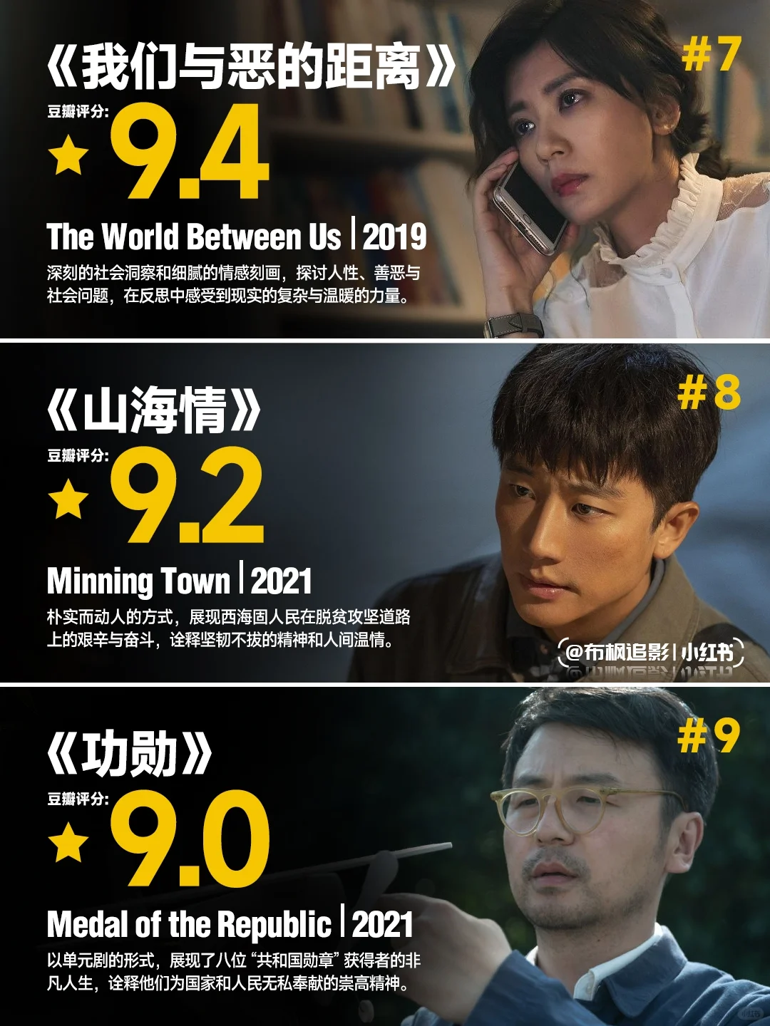 近十年国产剧巅峰榜单推荐：15部豆瓣高分神作全解析 - ACGFav
