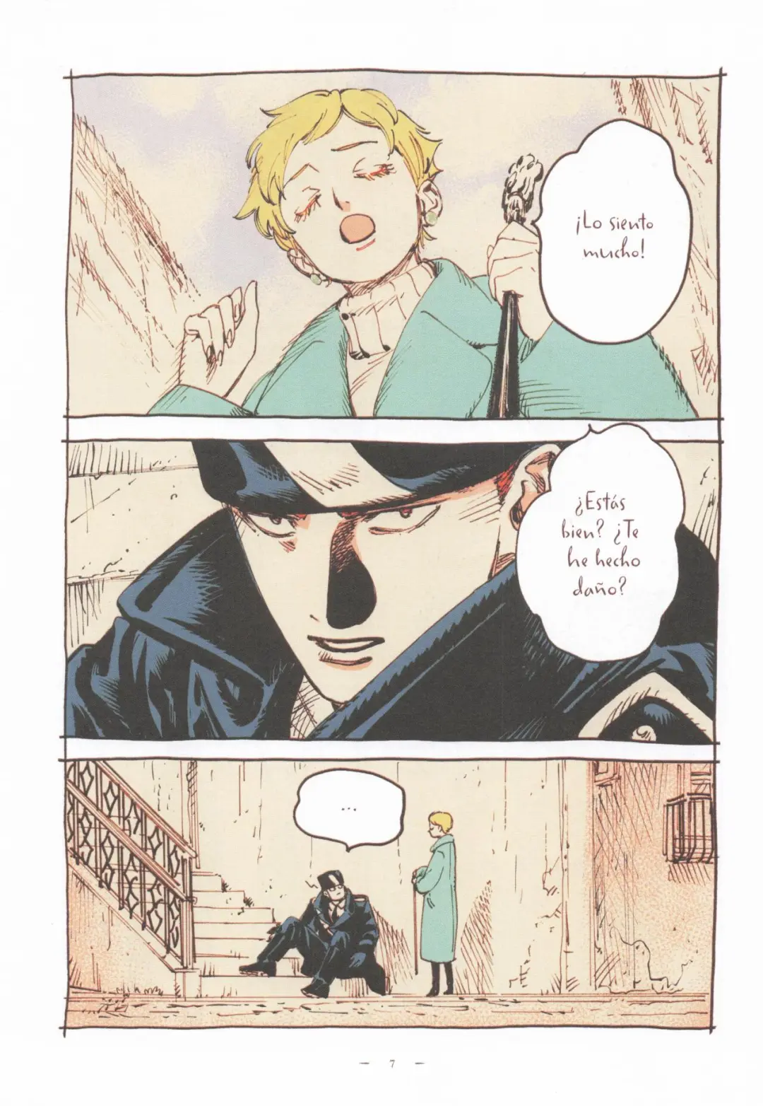 全彩浪漫漫画《面纱》中文版引进：复古恋曲与西班牙语魅力 - ACGFav
