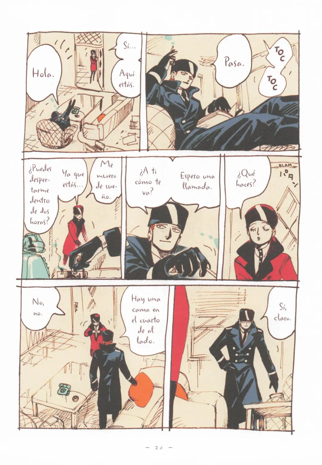 全彩浪漫漫画《面纱》中文版引进：复古恋曲与西班牙语魅力 - ACGFav