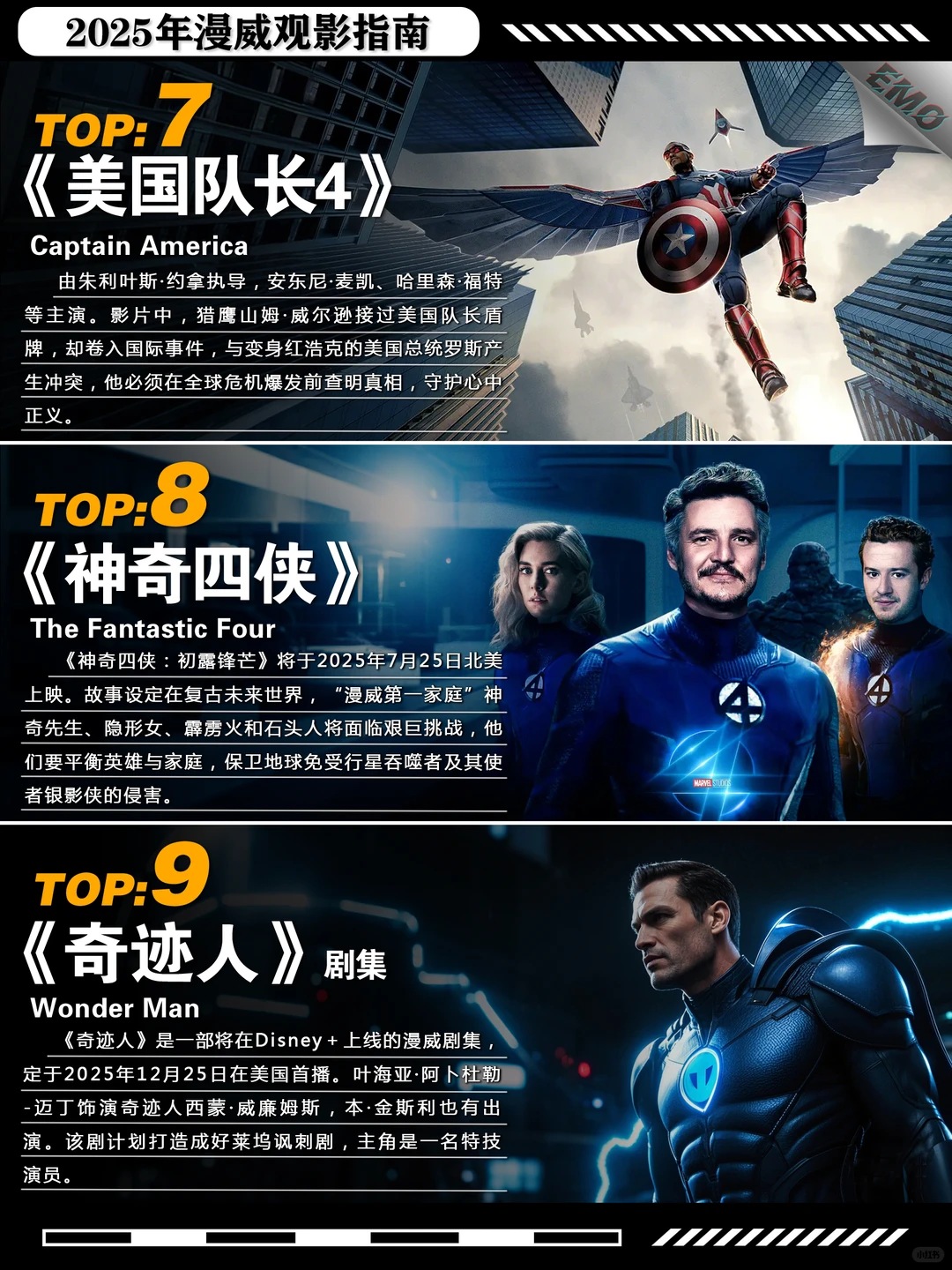 2025年漫威宇宙全线爆发：从刀锋战士到神奇四侠，年度观影指南深度前瞻