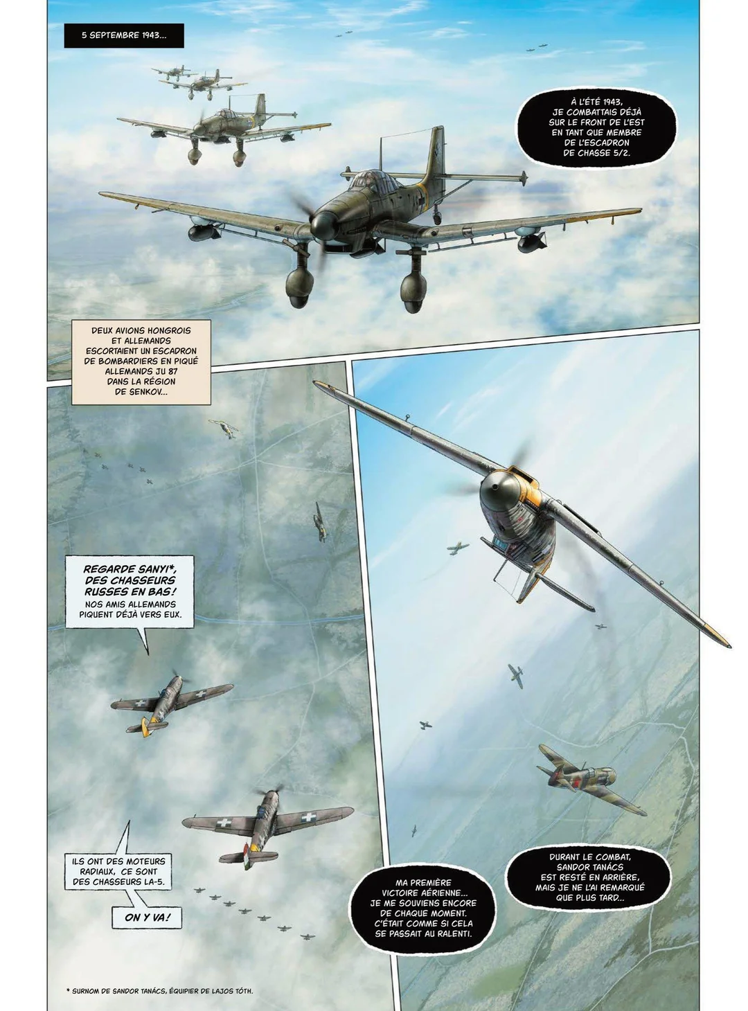 二战空战秘史震撼漫画化！法国神作《注定灭亡的美洲狮》揭开匈牙利王牌飞行员血色人生