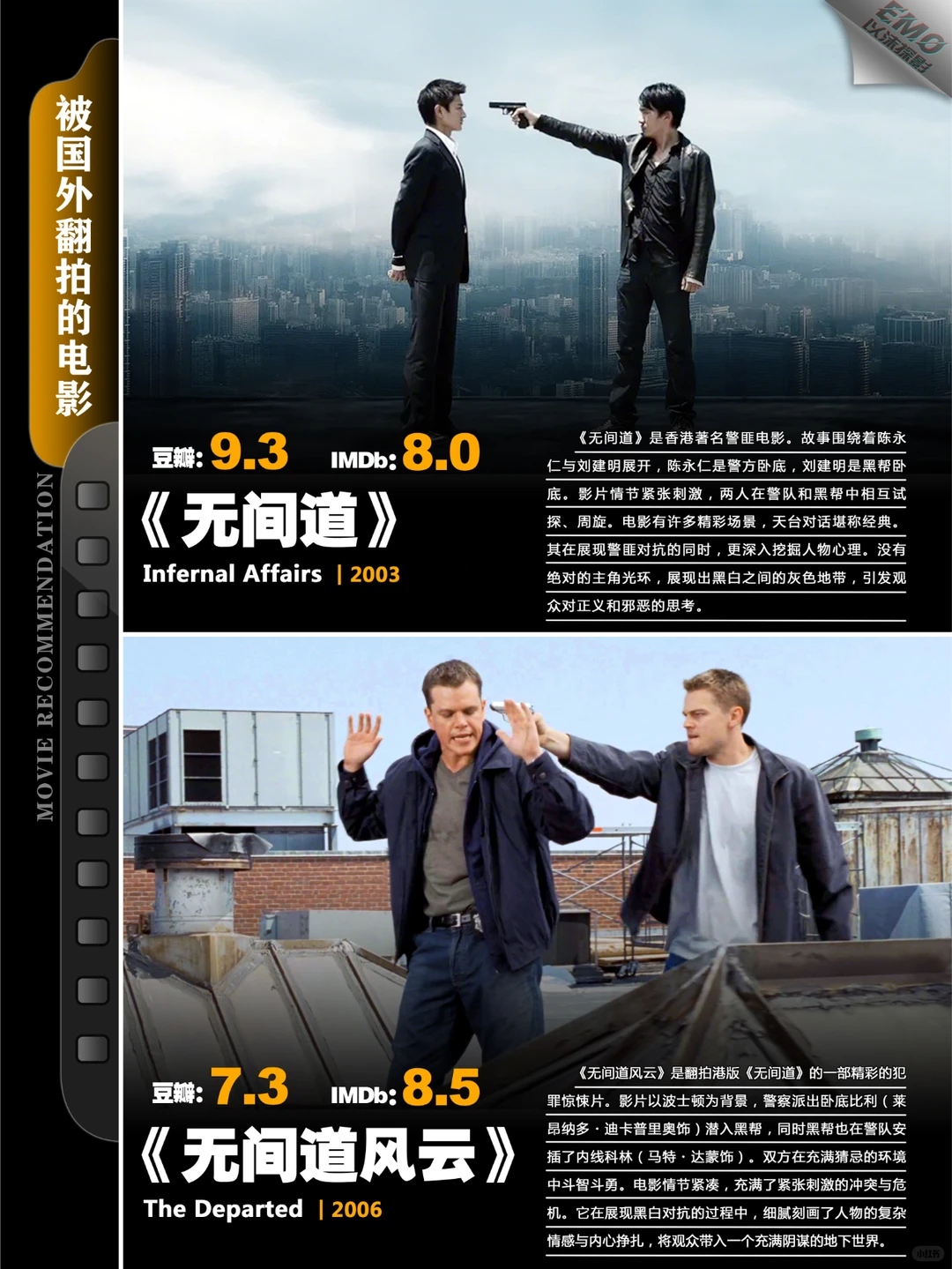 被国外翻拍的豆瓣高分电影盘点：对照原版与翻拍 - ACGFav