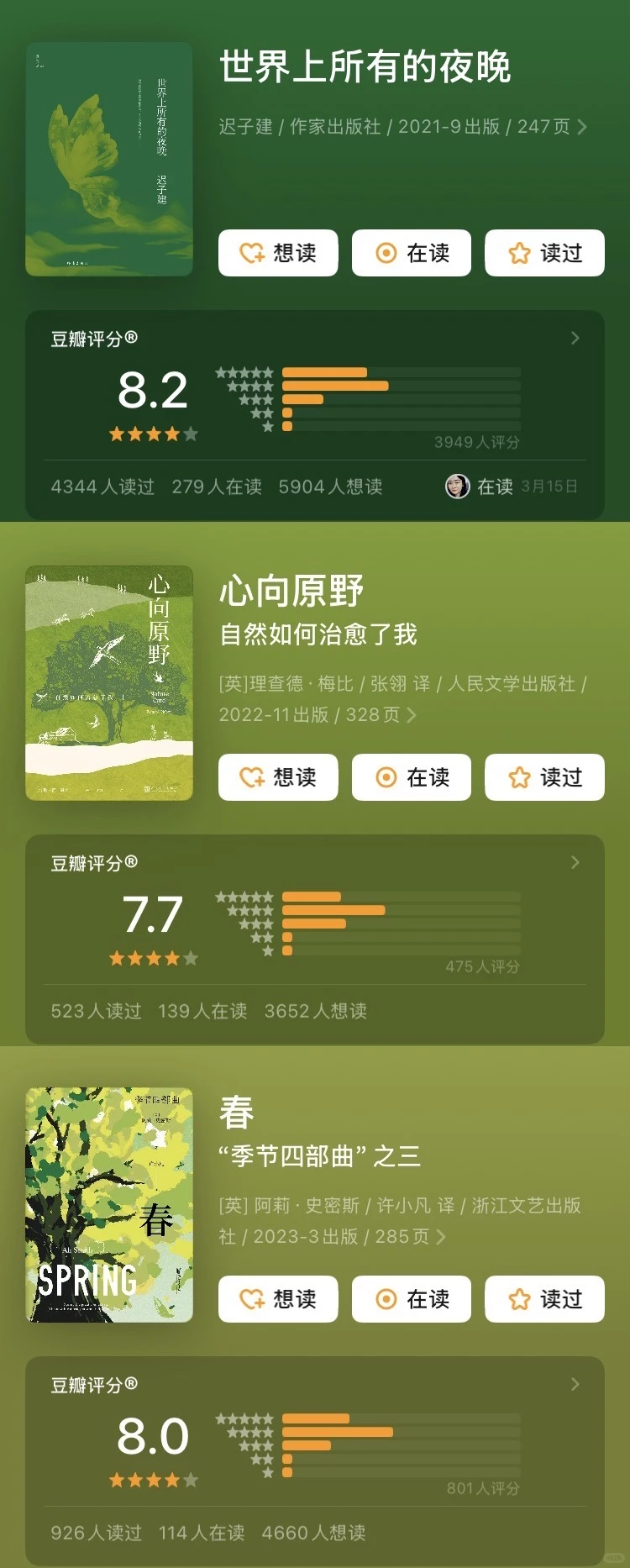 春日的9本绿色书单：让心灵住进春天里 | ACGFav