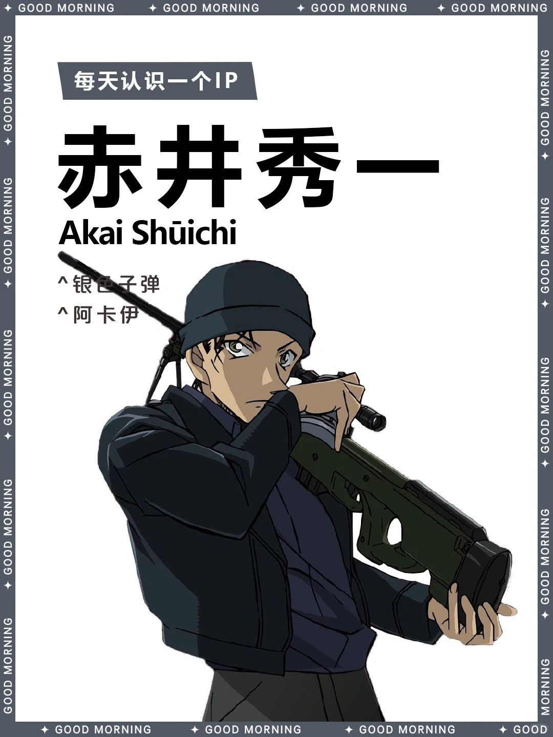 赤井秀一 | 名侦探柯南角色深度解析