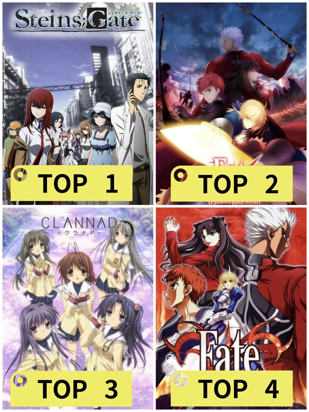 最热门的galgame改动漫排行榜！！【Top16】