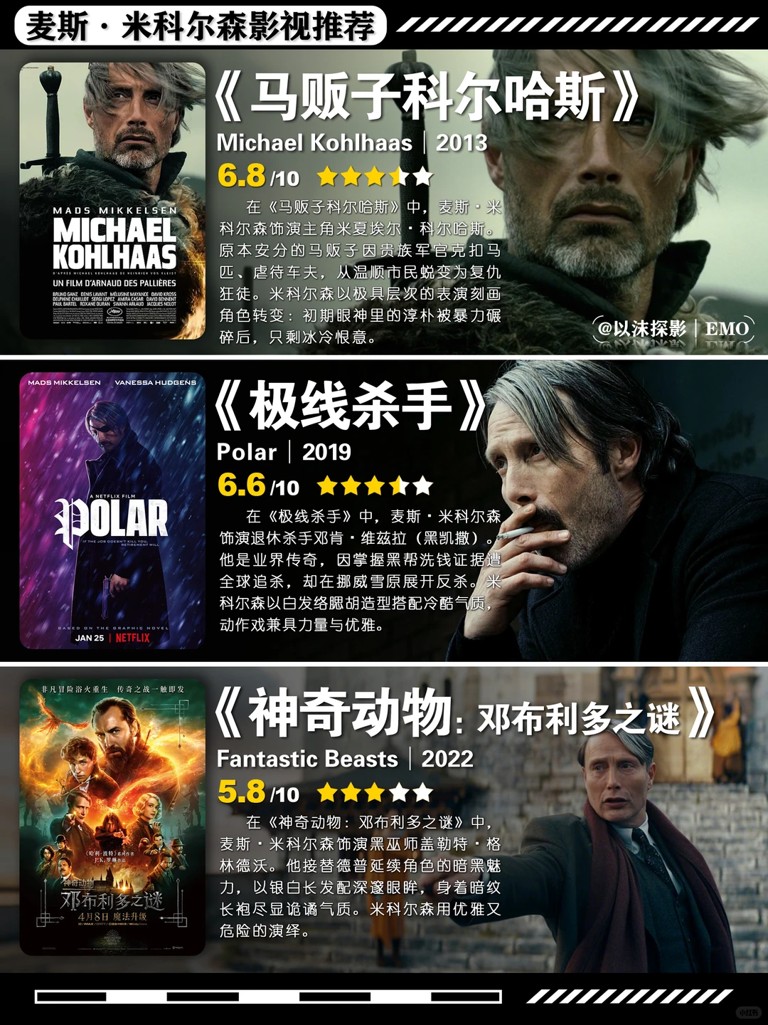 麦斯·米科尔森高分影视指南：做人最重要的，是读懂这些角色的灵魂