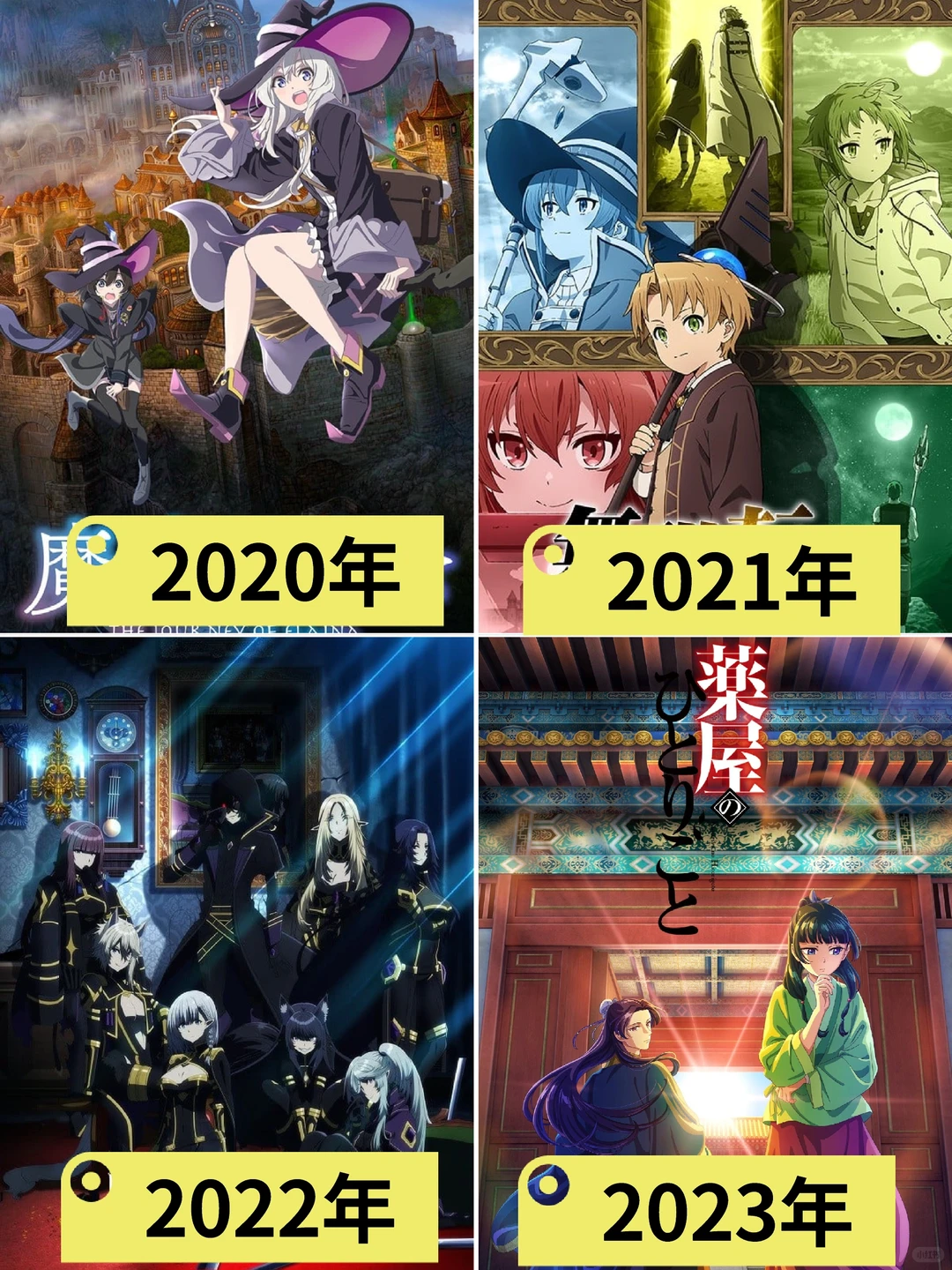2012～2024！一年一部最热门轻改动漫！你都看过吗？