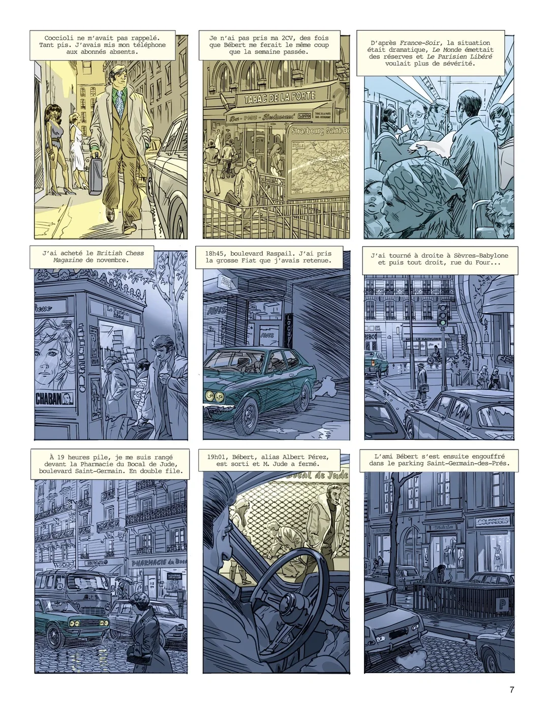 法国悬疑惊悚漫画《白骨森森》推荐：侦探欧仁·塔尔蓬的黑暗调查 - ACGFav