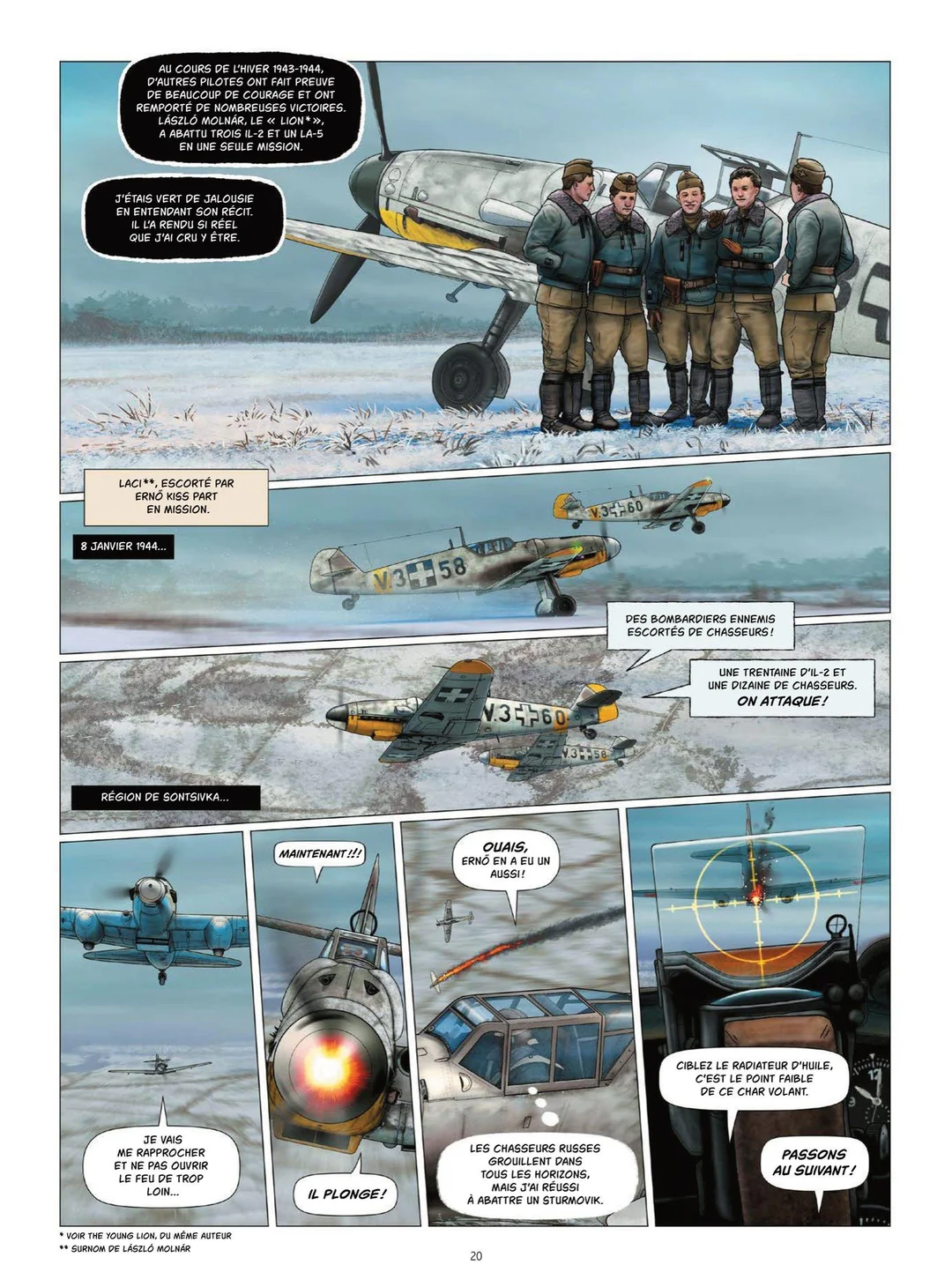 法国漫画《注定灭亡的美洲狮》：二战匈牙利空战秘史漫画化