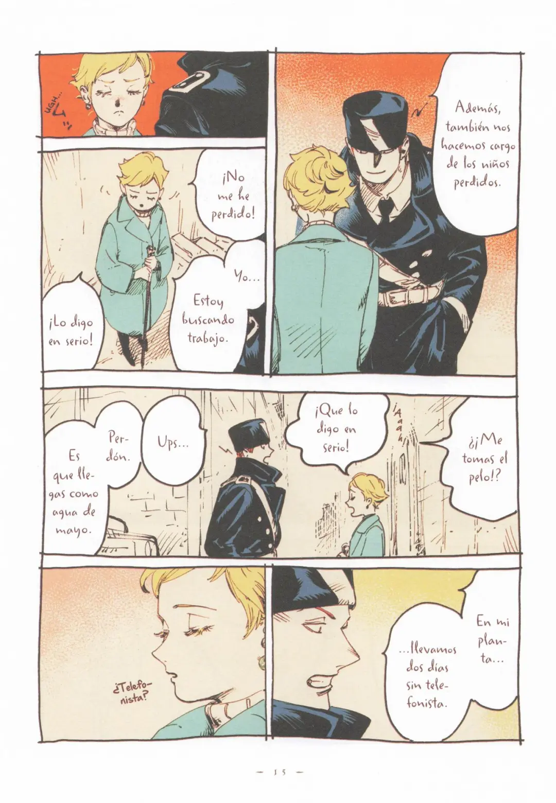 全彩浪漫漫画《面纱》中文版引进：复古恋曲与西班牙语魅力 - ACGFav