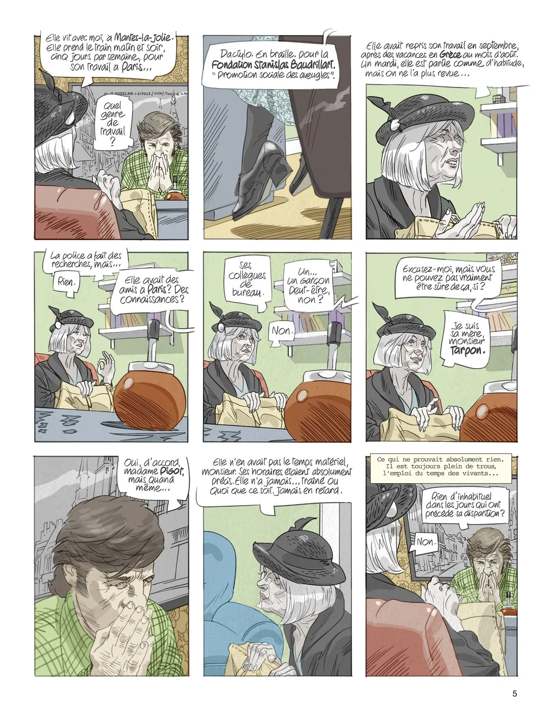 法国悬疑惊悚漫画《白骨森森》推荐：侦探欧仁·塔尔蓬的黑暗调查 - ACGFav