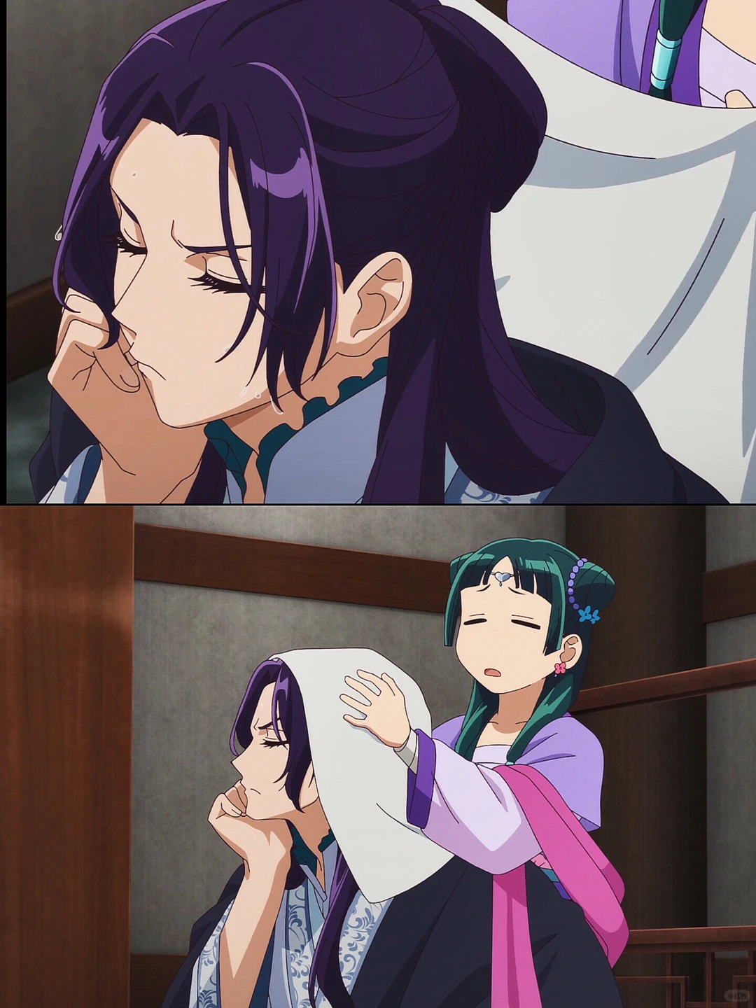 药屋少女的呢喃第二季第5话：月下美人事件与壬氏女装吐槽