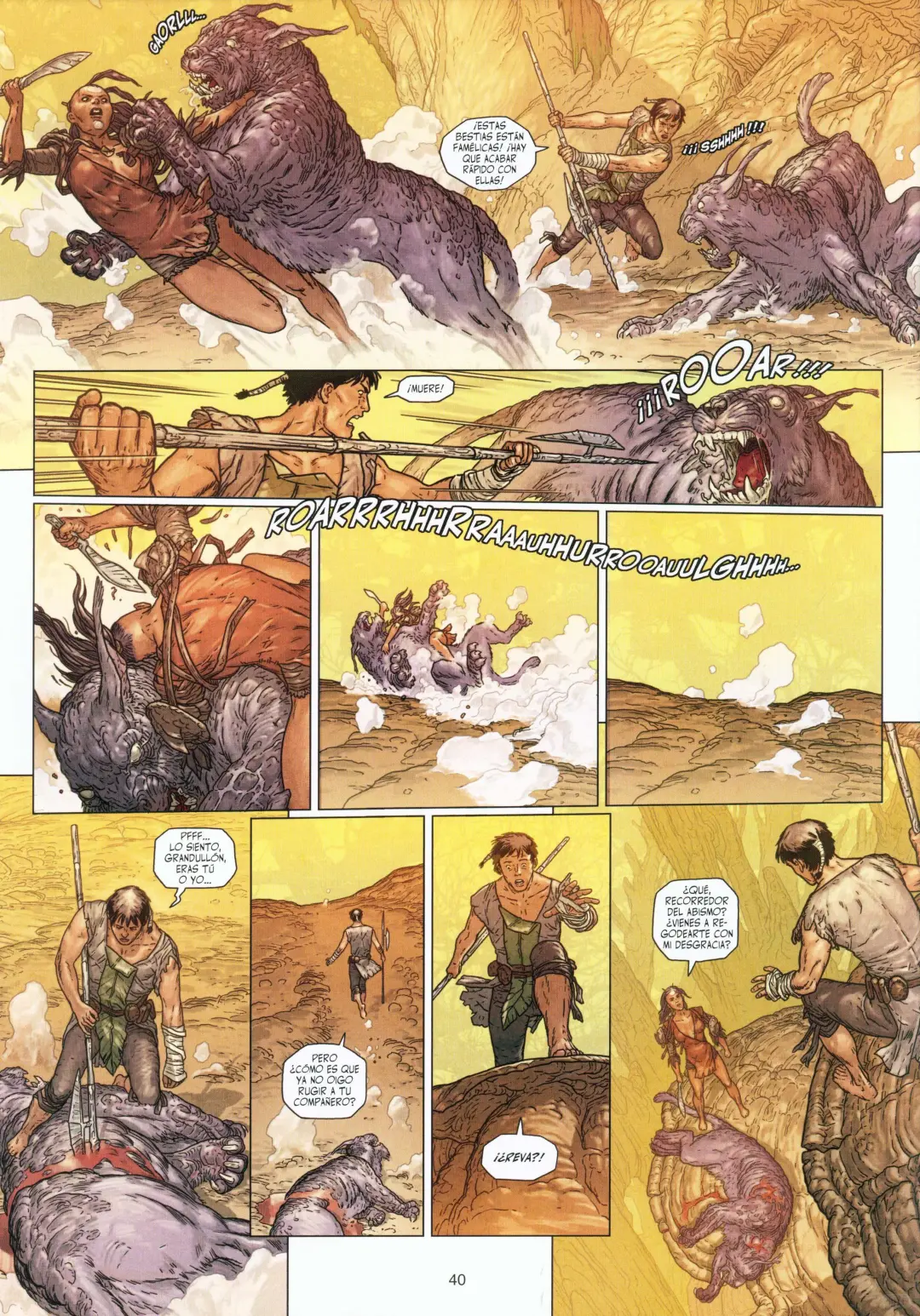 西班牙语奇幻漫画《树液猎人》：绿色朋克冒险巨作 - ACGFav