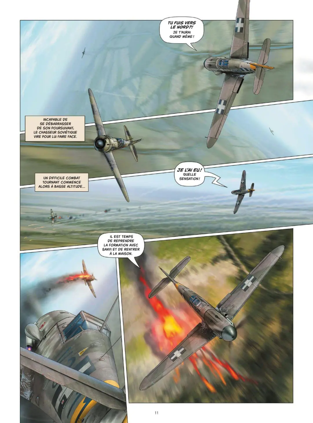 法国漫画《注定灭亡的美洲狮》：二战匈牙利空战秘史漫画化