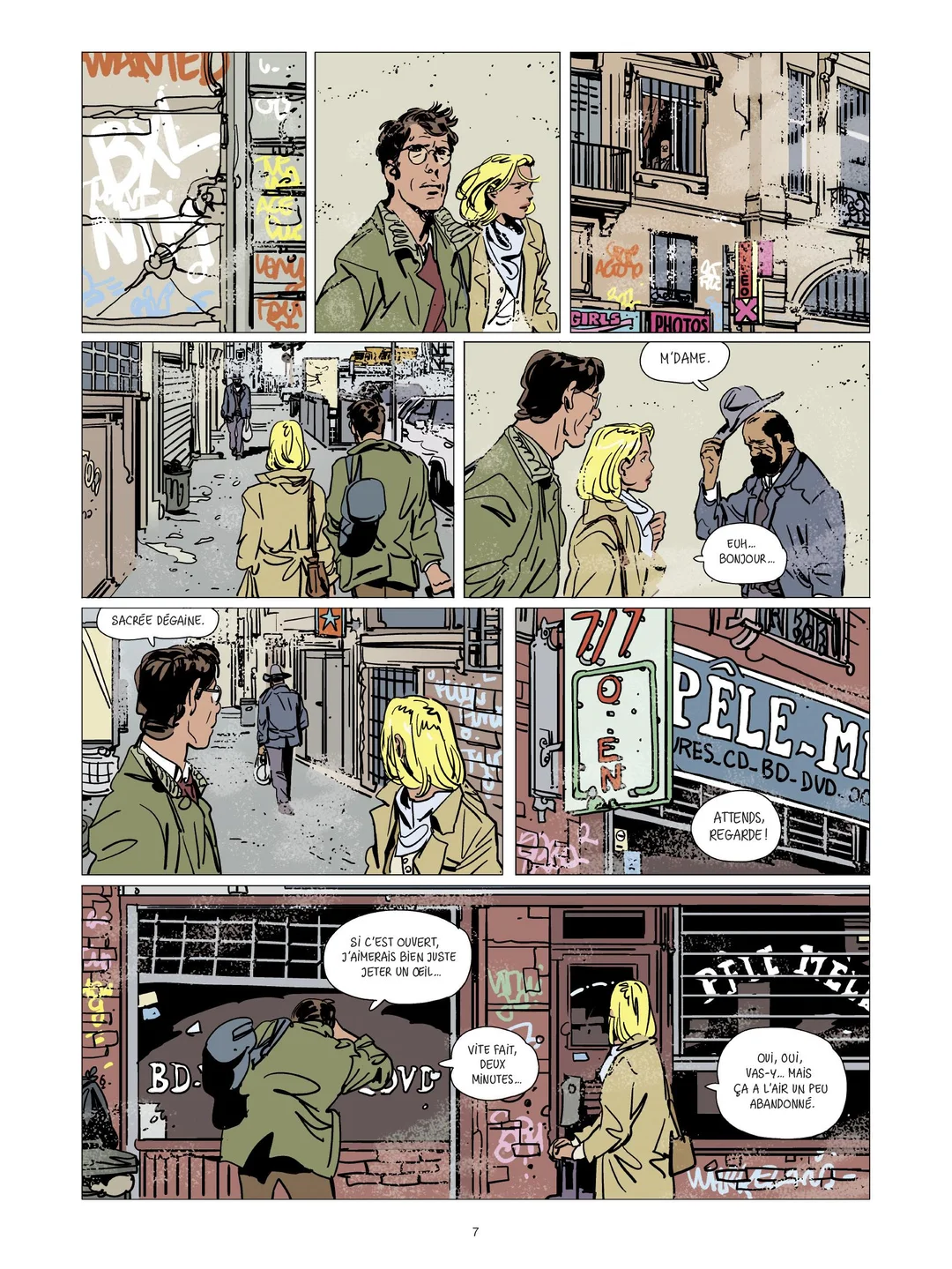 布鲁塞尔化身迷离诡境！这部法国惊悚冒险漫画《蜜月》第3卷太敢画了