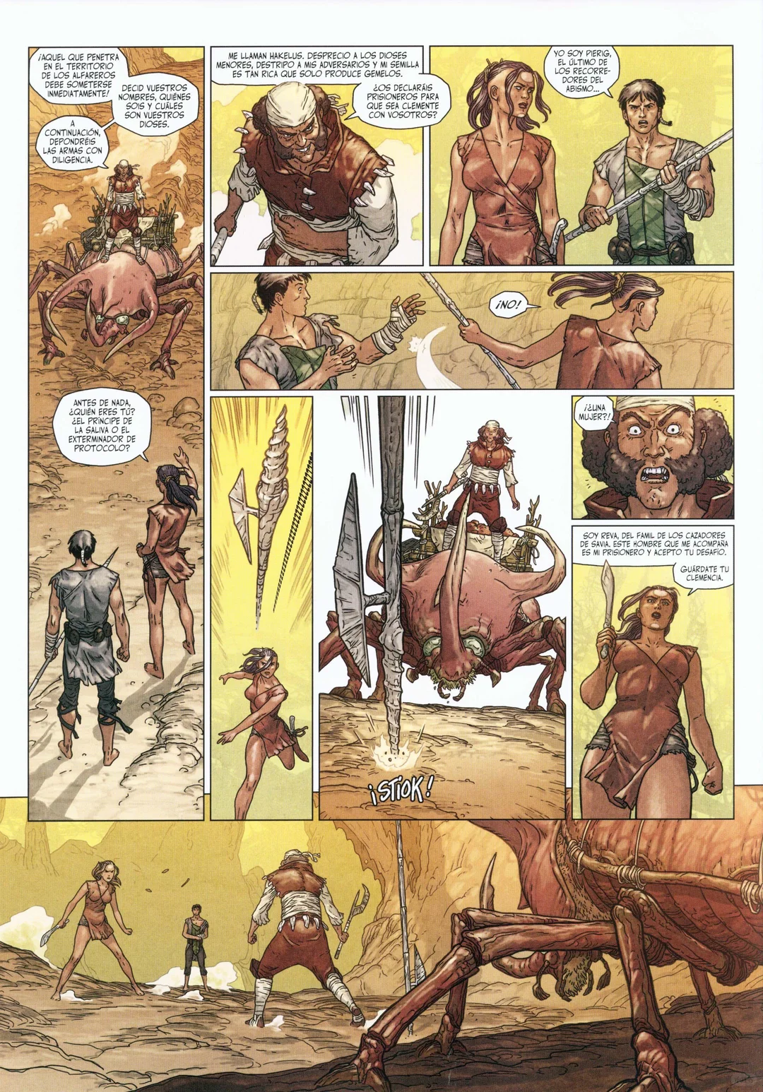 西班牙语奇幻漫画《树液猎人》：绿色朋克冒险巨作 - ACGFav