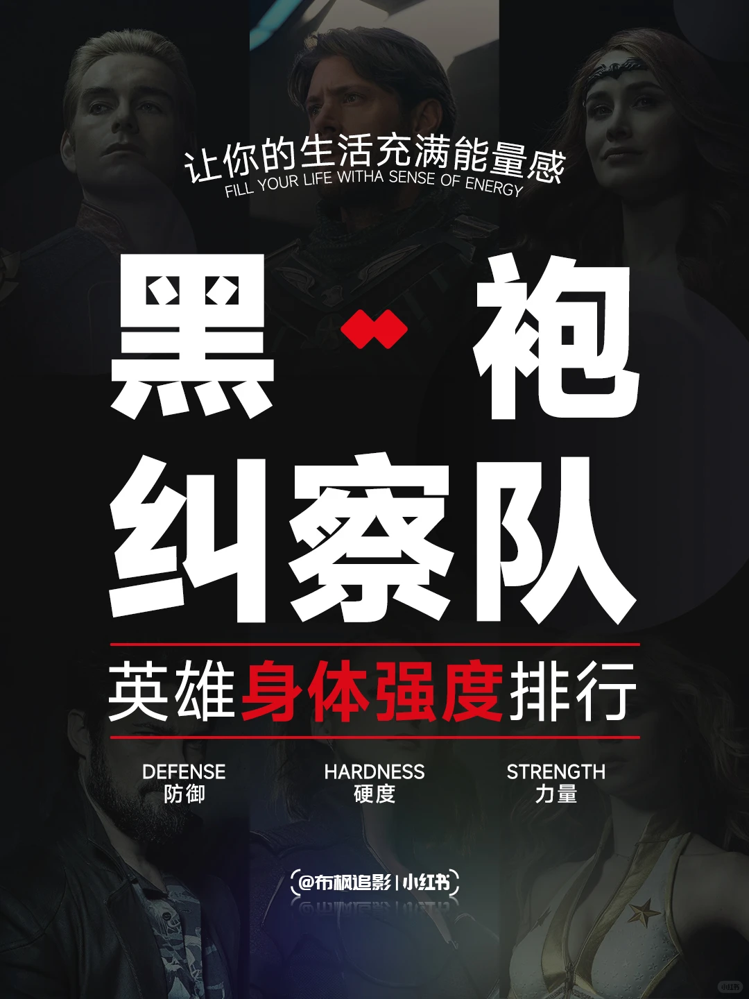 黑袍纠察队英雄身体强度排行：士兵男孩断档领先，祖国人梅芙屠夫全解析 - ACGFav
