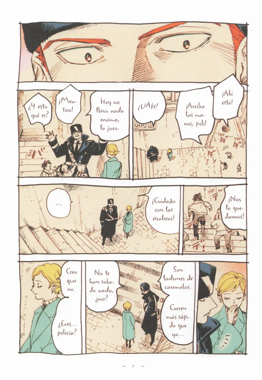 全彩浪漫漫画《面纱》中文版引进：复古恋曲与西班牙语魅力 - ACGFav