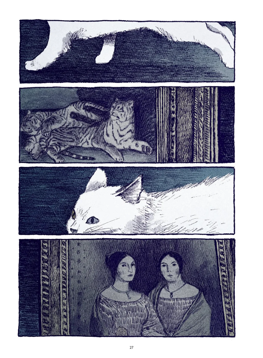 法漫推荐《卢浮宫的猫》：穿梭画境的奇幻悬疑大作