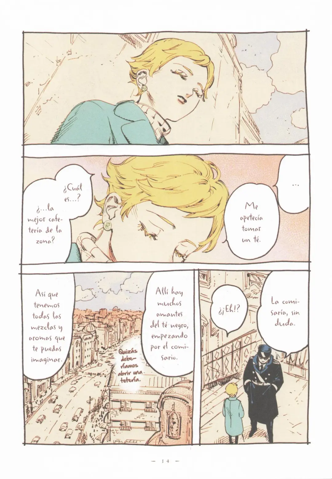 全彩浪漫漫画《面纱》中文版引进：复古恋曲与西班牙语魅力 - ACGFav