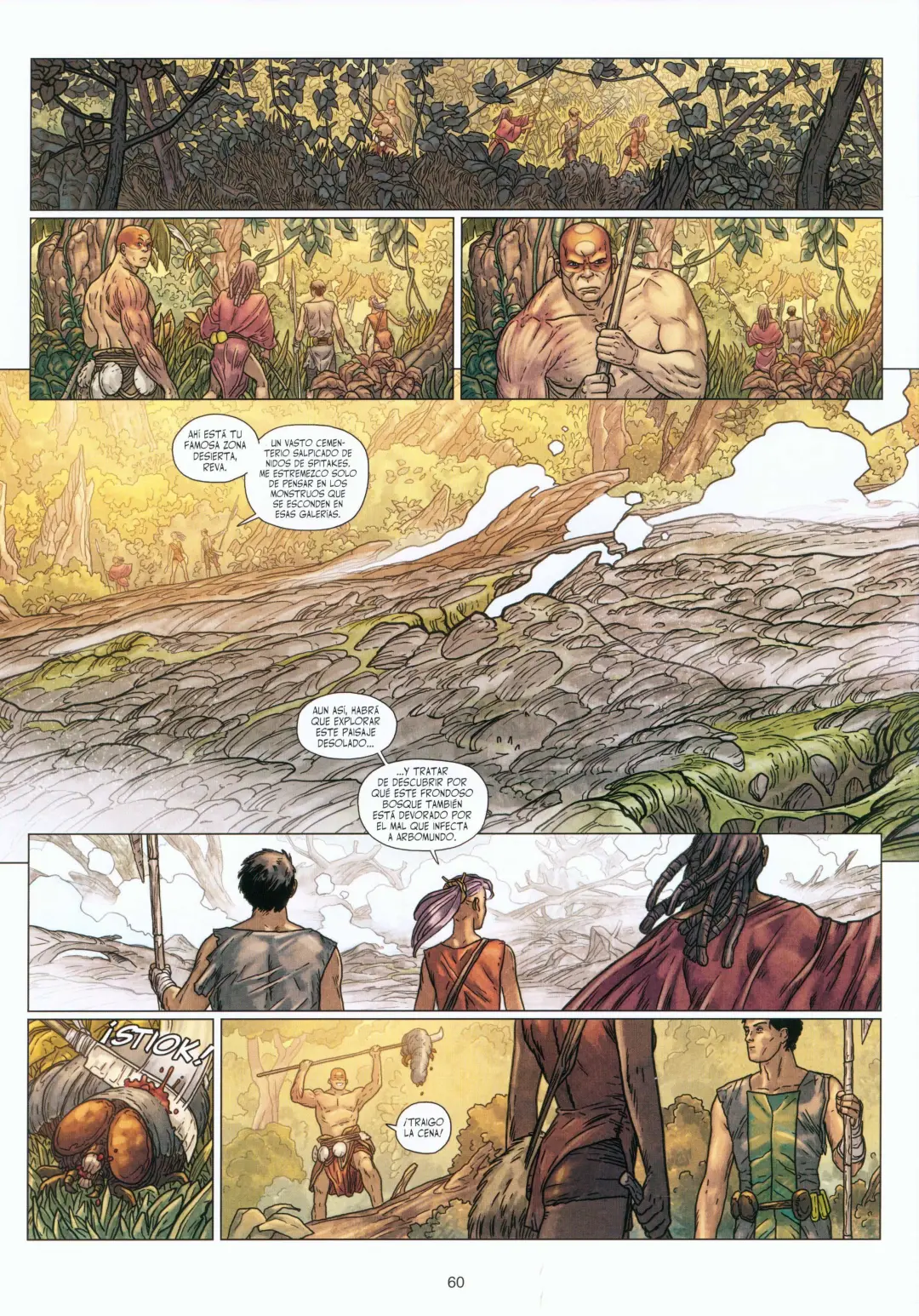 西班牙语奇幻漫画《树液猎人》：绿色朋克冒险巨作 - ACGFav