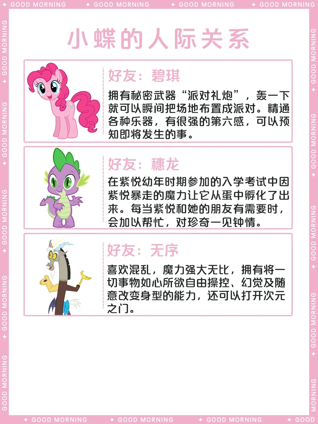 小蝶/柔柔——小马宝莉中的善良天马