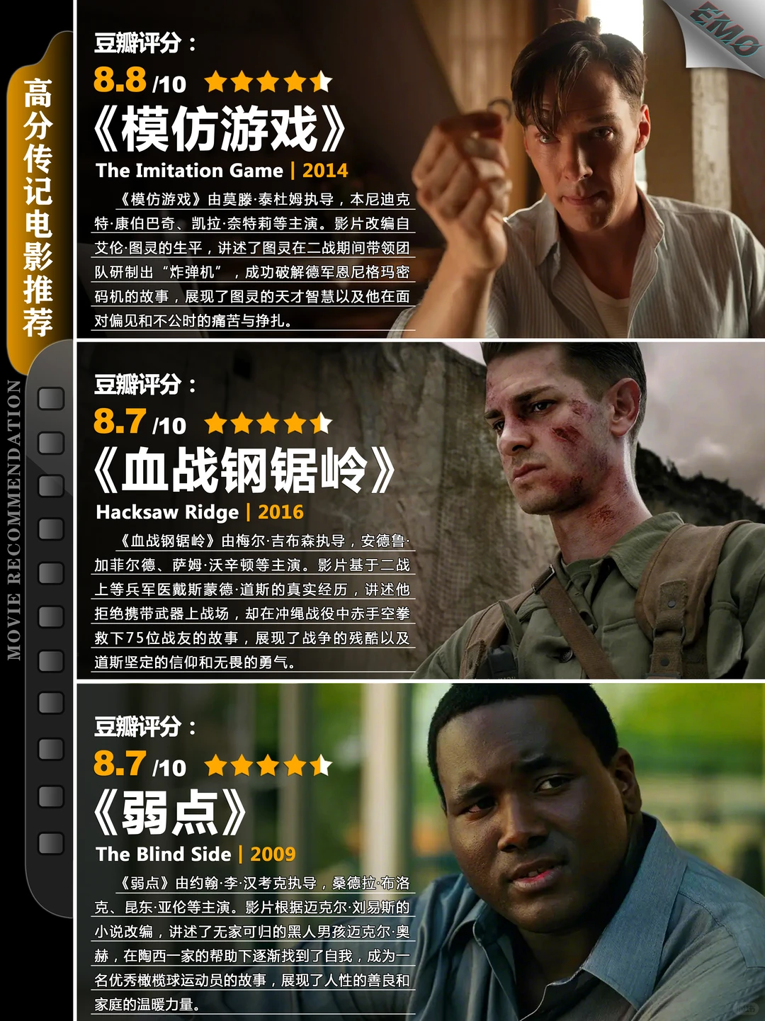 真实的力量直击人心：15部豆瓣高分传记电影深度盘点