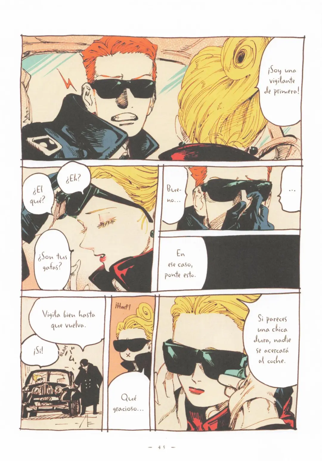 西班牙语浪漫漫画《面纱》02上线：巡警与千金在鹅卵石老街的芬芳邂逅