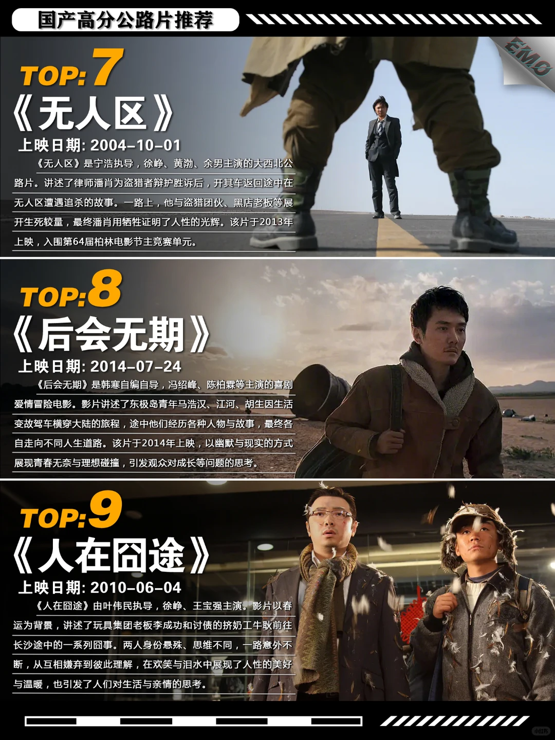 车轮上的治愈与成长：十部重塑心灵的高分国产公路电影深度推荐