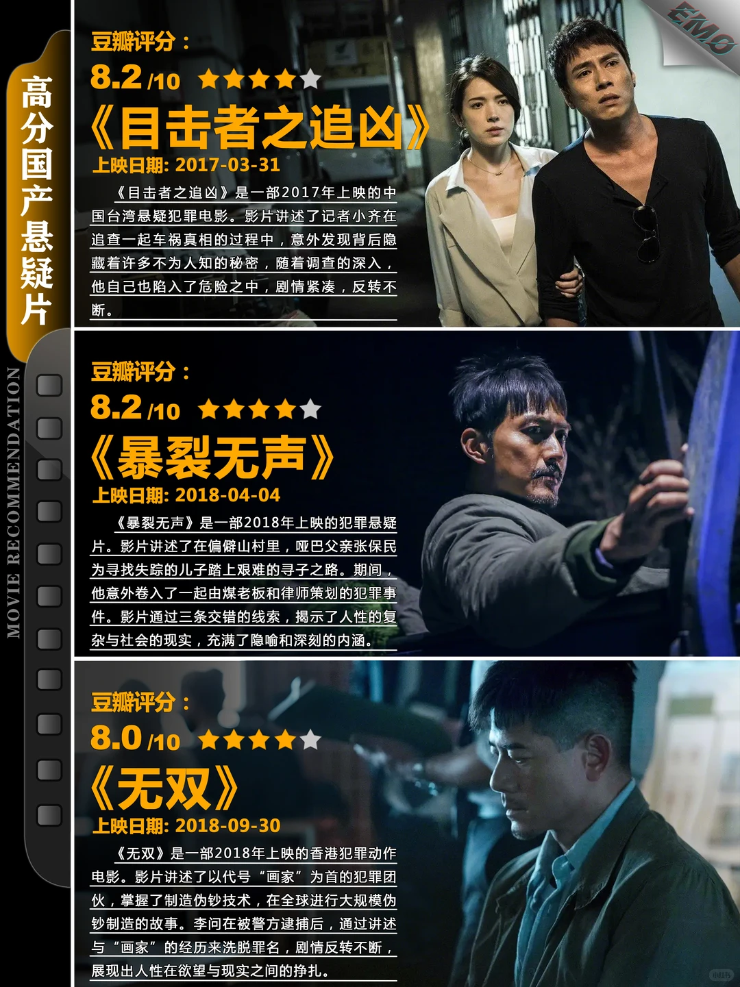 国产悬疑电影推荐_豆瓣高分悬疑神作_12部烧脑片单 - ACGFav