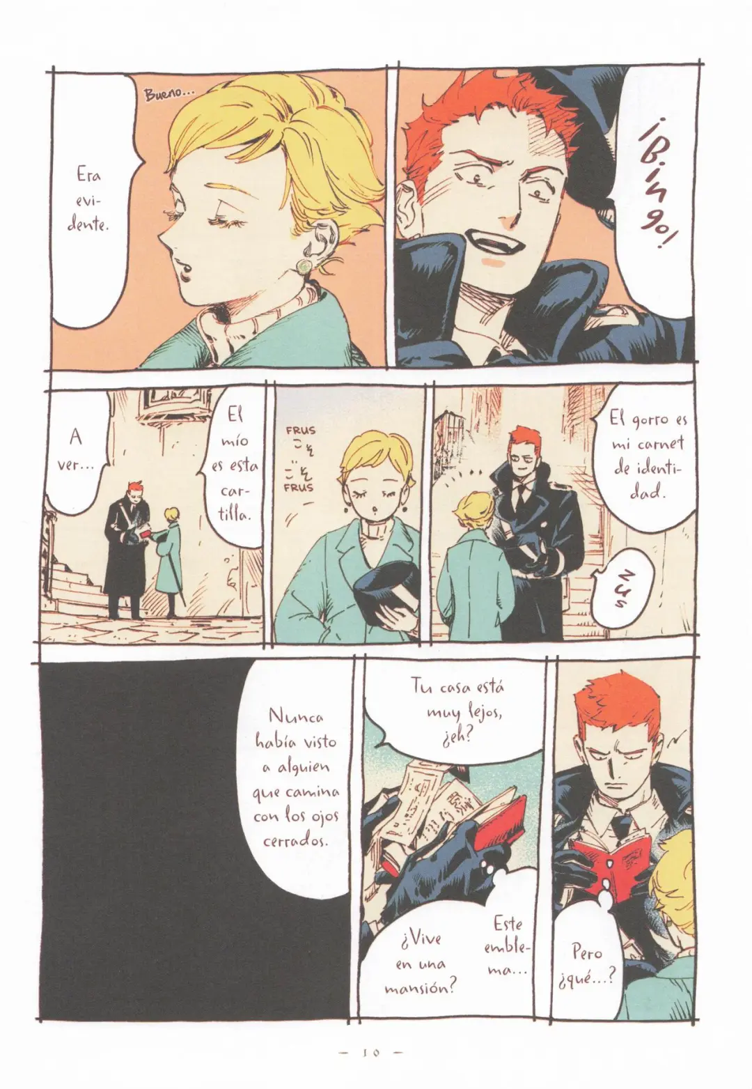 全彩浪漫漫画《面纱》中文版引进：复古恋曲与西班牙语魅力 - ACGFav