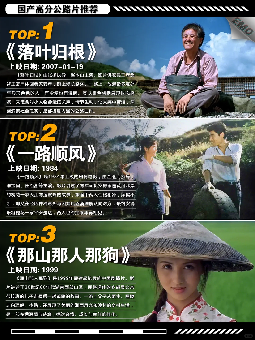 公路电影推荐：十部重塑心灵的高分国产片 - ACGFav