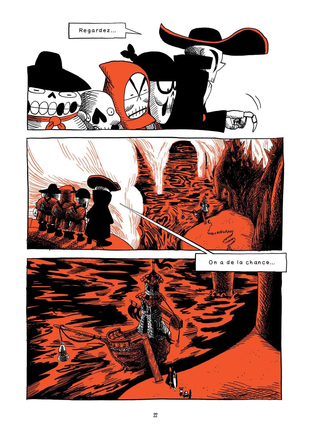 地狱海盗漫画推荐：法式幽默地狱奇幻冒险 - ACGFav