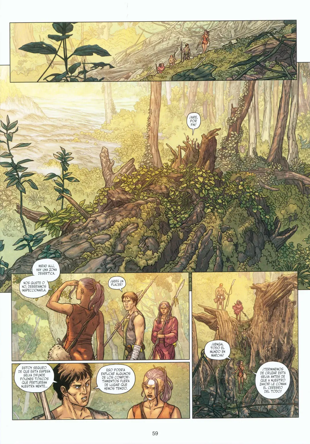 西班牙语奇幻漫画《树液猎人》：绿色朋克冒险巨作 - ACGFav