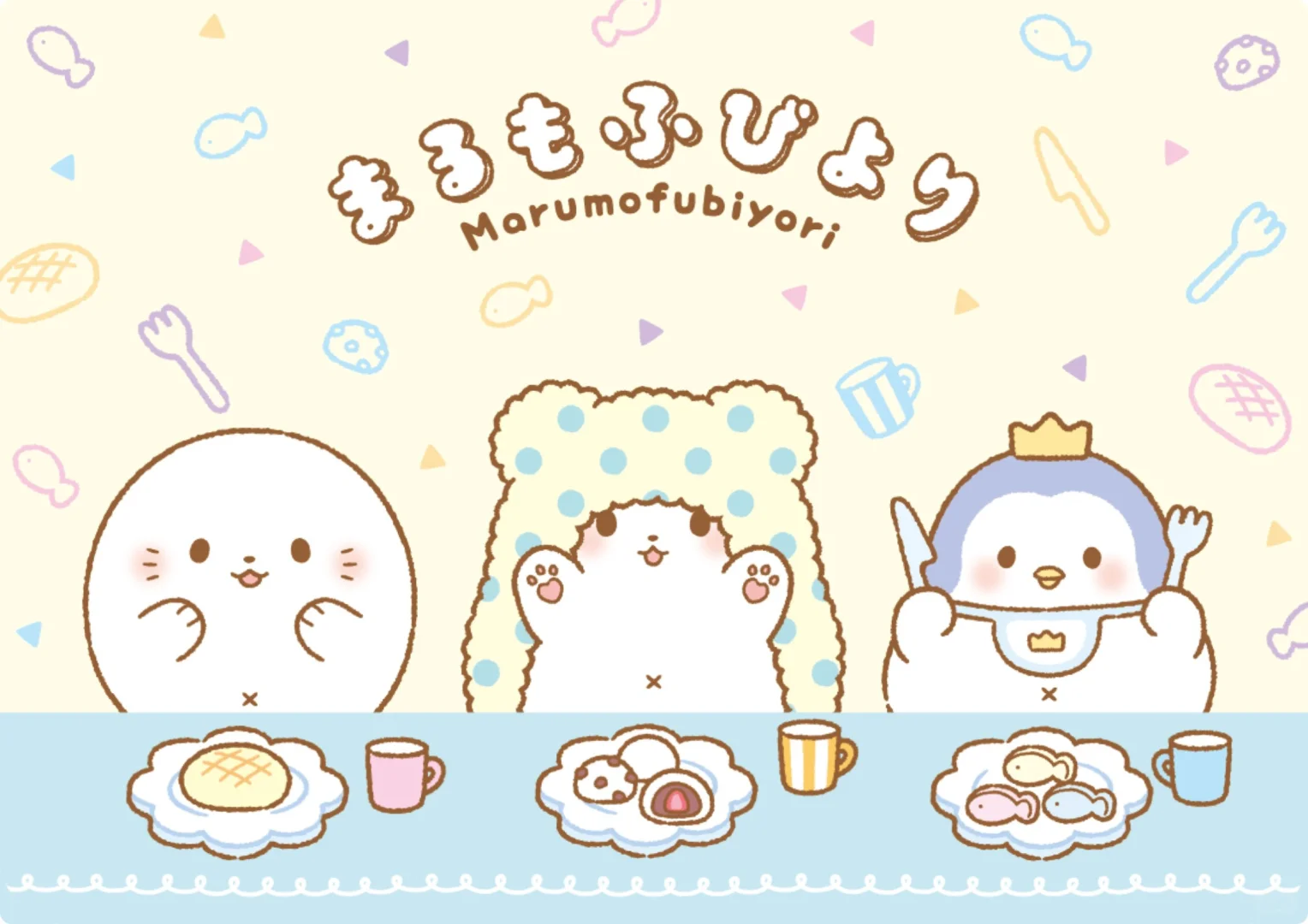 毛毯熊Marumofubiyori | 三丽鸥可爱小白熊介绍