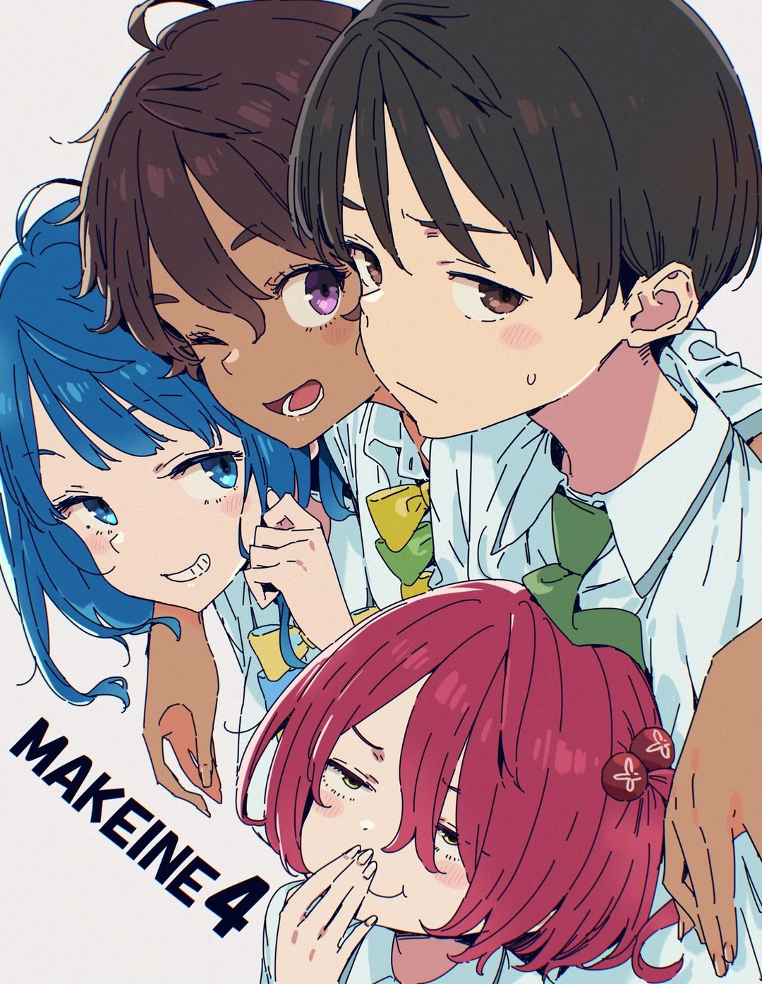 《败犬女主》插画伊右群梦幻联动！《美术部》第二季还有戏吗？