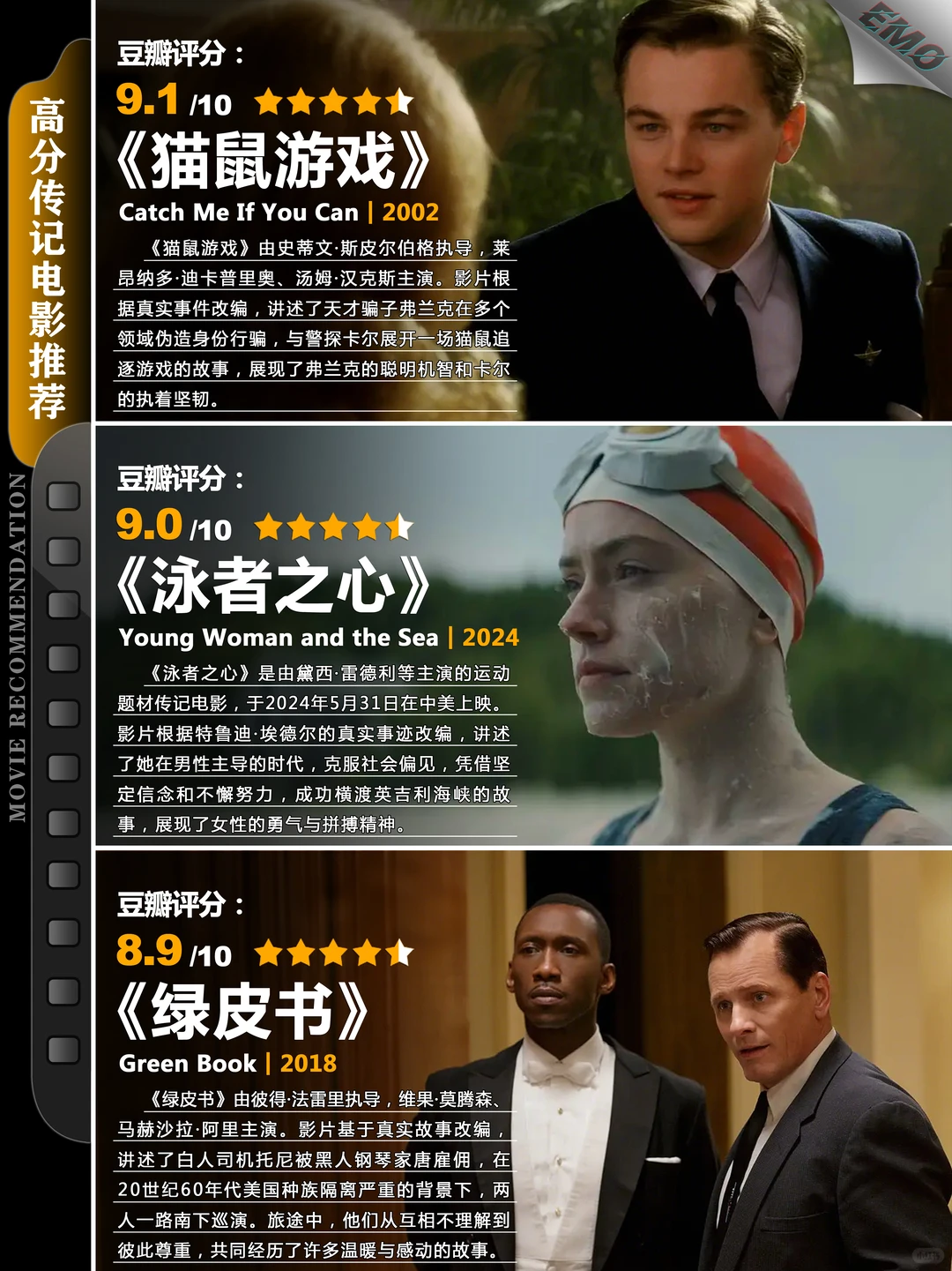 15部高分传记电影推荐：豆瓣9分以上真实故事改编精选 - ACGFav