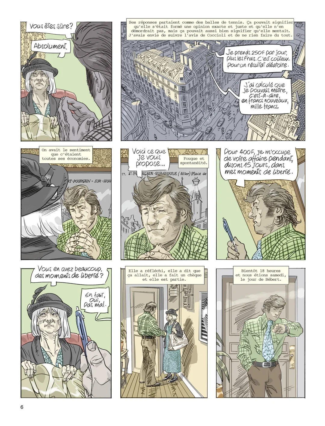 法国悬疑惊悚漫画《白骨森森》推荐：侦探欧仁·塔尔蓬的黑暗调查 - ACGFav