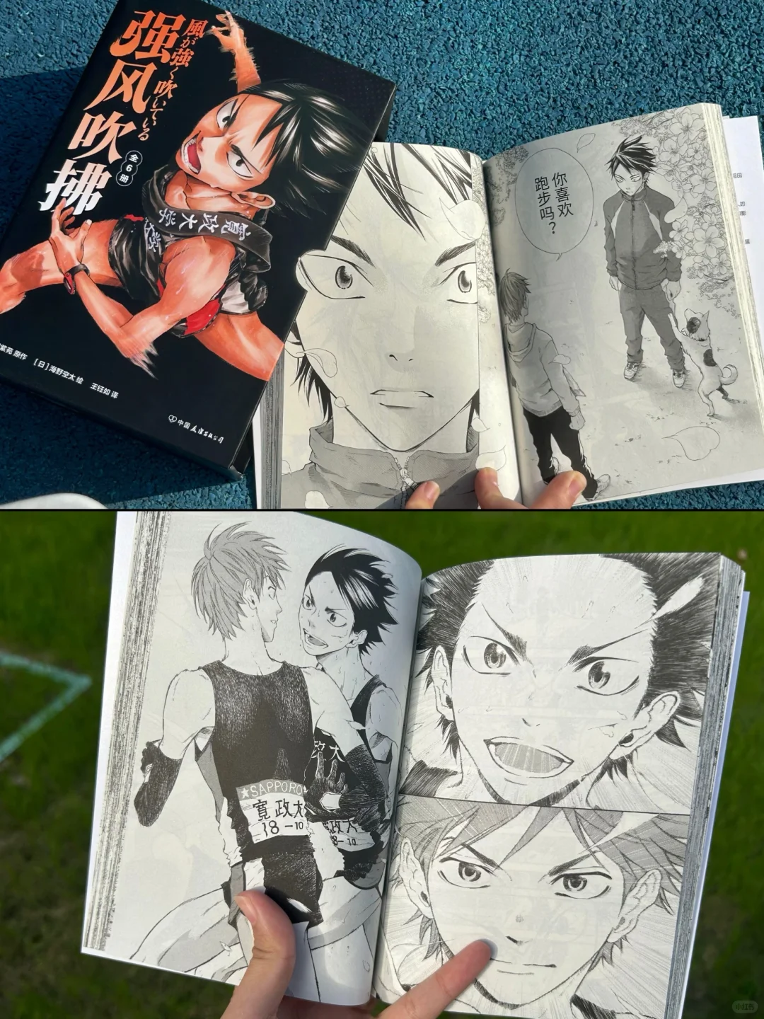 强风吹拂动画漫画人物对比图_简中版漫画上市