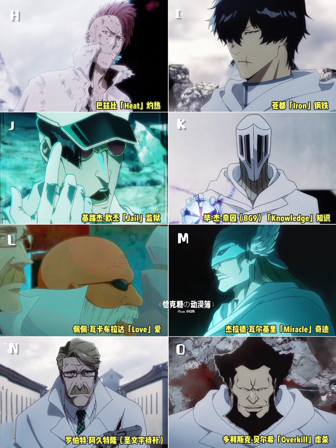 星十字骑士团全员名单揭秘 | 《死神千年血战篇》深度点评