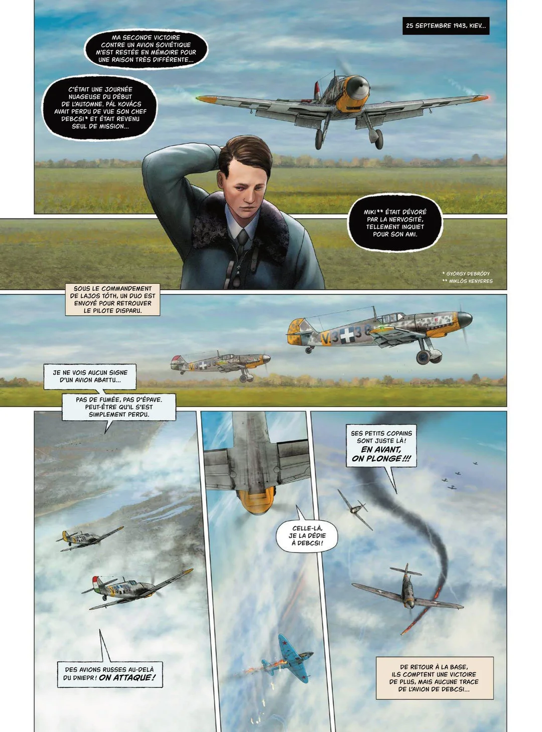 法国漫画《注定灭亡的美洲狮》：二战匈牙利空战秘史漫画化