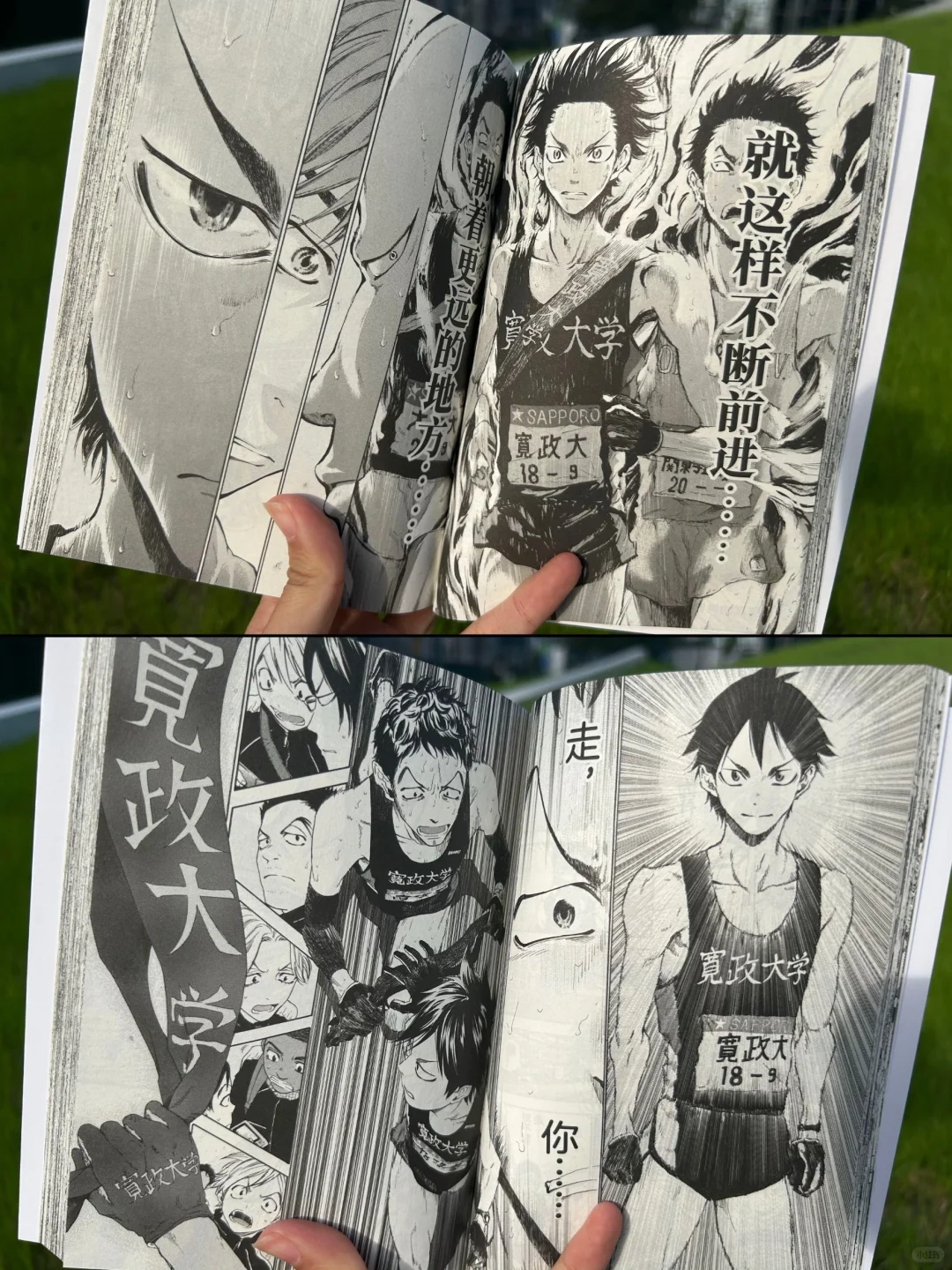 强风吹拂动画漫画人物对比图_简中版漫画上市
