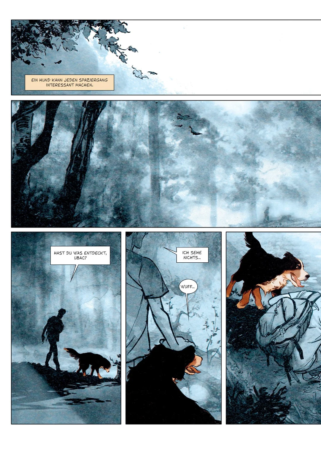 德语治愈漫画《雨后余息》：一首关于爱与失去的生命赞歌 - ACGFav