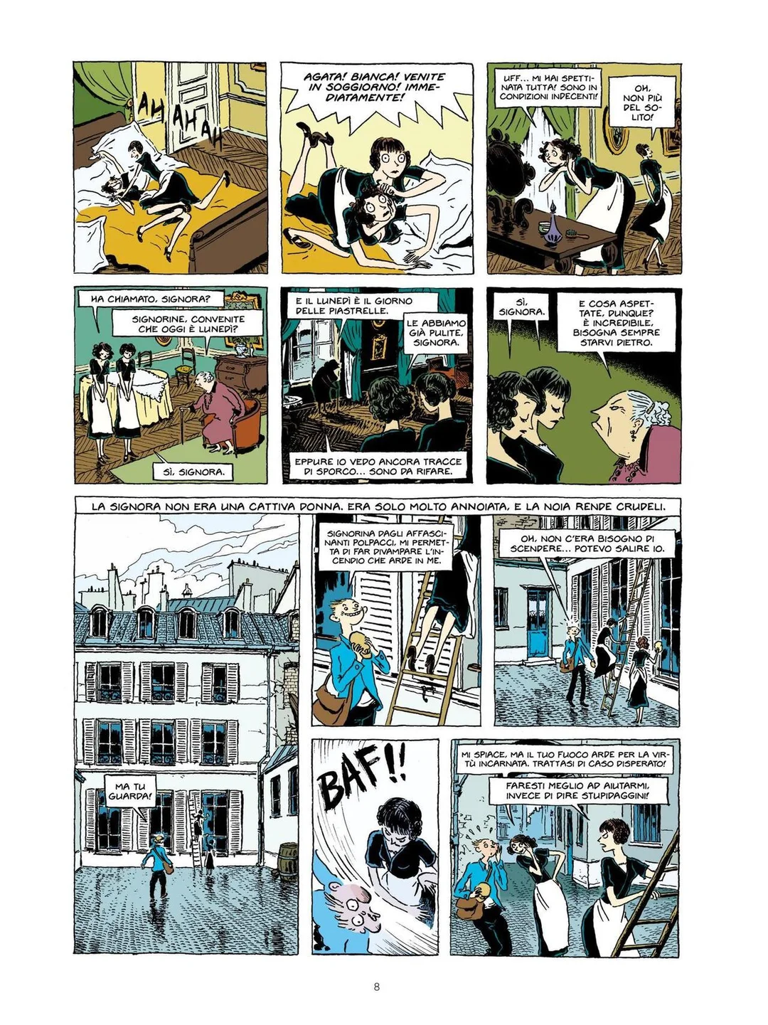 于贝尔遗作《莫碰小姐》深度解析：复古惊悚悬疑漫画推荐 - ACGFav
